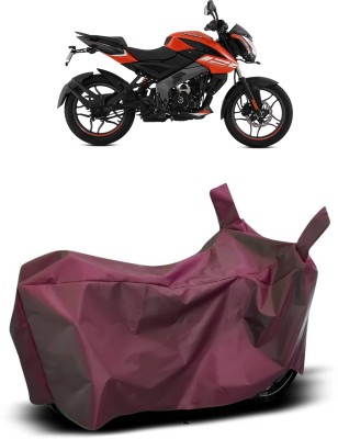 MMSSTAR Waterproof Two Wheeler Cover for Bajaj(Pulsar NS125 BS6, Maroon)