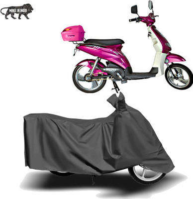 MOTOGENIX Two Wheeler Cover for Avon(E Lite, Grey)