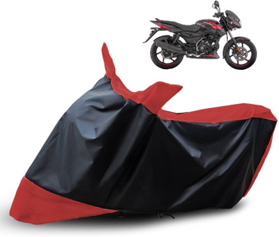 KEDIT Two Wheeler Cover for Bajaj(Pulsar 150, Red, Black)