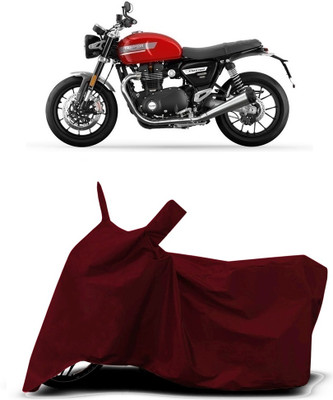 VESMEI Two Wheeler Cover for Triumph(Speed Twin BS6, Red)