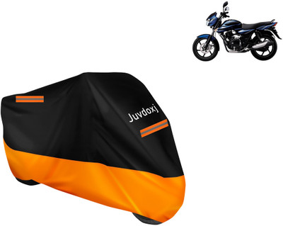 Juvdoxj Waterproof Two Wheeler Cover for Bajaj(Discover 135, Orange)