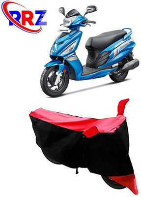 AutoGalaxy Waterproof Two Wheeler Cover for Hero(Maestro Edge, Black, Red)