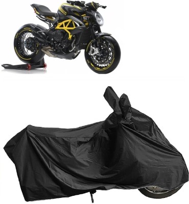 DIGGU Two Wheeler Cover for MV Agusta(Dragster800 RR, Black)