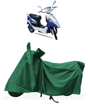 Tricway Two Wheeler Cover for Hero Electric(Electric Maxi, Green)