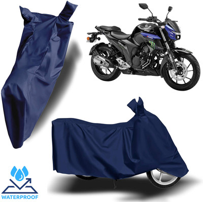 Autoinnovation Waterproof Two Wheeler Cover for Yamaha(FZ-Fi Version 3.0, Blue)