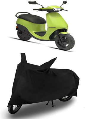 ishika Waterproof Two Wheeler Cover for Ola(Electric, Black)