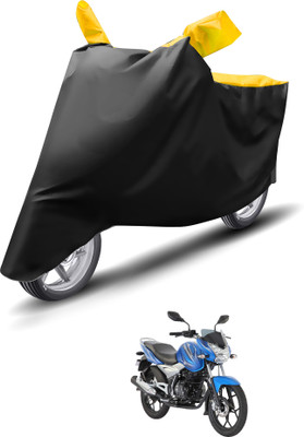Caronix Waterproof Two Wheeler Cover for Bajaj(Discover 125 DTS-i, Yellow)