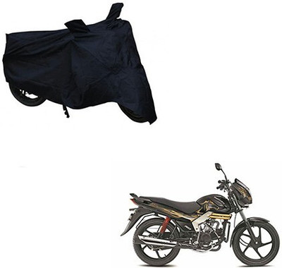 Mdstar Waterproof Two Wheeler Cover for Mahindra(Centuro, Black)