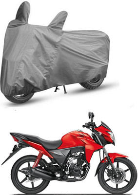 DeepShakshi AUTOMOTIVE Waterproof Two Wheeler Cover for Honda(CB Twister, Grey)