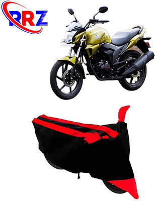 RRZ Waterproof Two Wheeler Cover for Honda(Trigger, Black, Red)