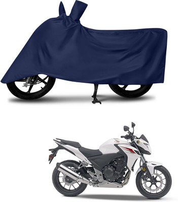 MMSSTAR Waterproof Two Wheeler Cover for Honda(CB500F, Blue)