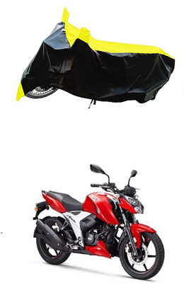 VESMEI Two Wheeler Cover for TVS(Apache RTR 165 RP, Yellow)