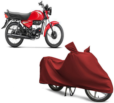 EGAL Two Wheeler Cover for Hero(HF Dawn, Maroon)