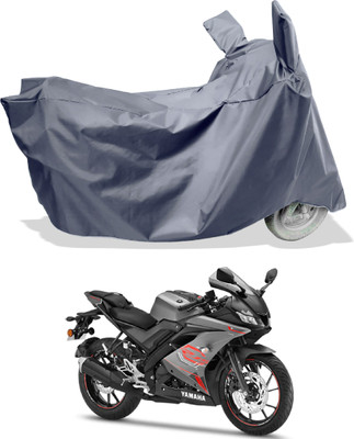 Amexride Two Wheeler Cover for Yamaha(YZF-R15 V3 BS6, Grey)