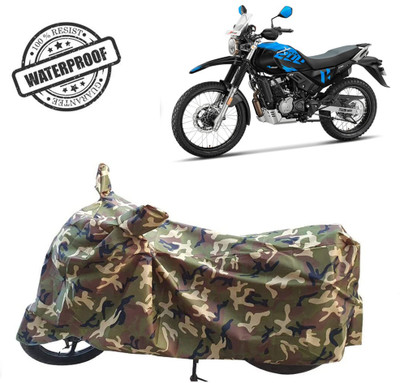 ROYAL AUTO MART Waterproof Two Wheeler Cover for Hero(Xpulse 200T, Green, Multicolor)