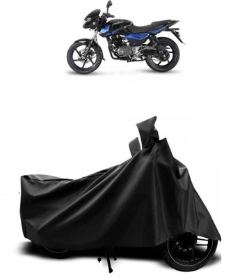smwzxyu Two Wheeler Cover for Bajaj(Black)