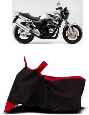 VESMEI Two Wheeler Cover for Honda(CB 500, Red)