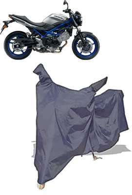 Amexride Two Wheeler Cover for Suzuki(SV 650, Grey)