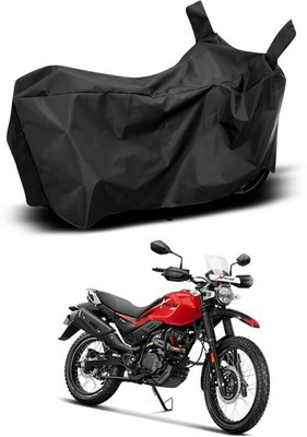 SK AUTO Waterproof Two Wheeler Cover for Hero(Black)