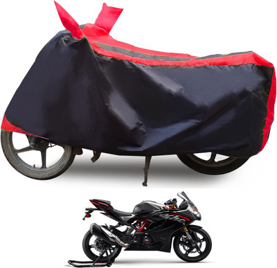 Euro Care Waterproof Two Wheeler Cover for TVS(Apache RR 310, Red)