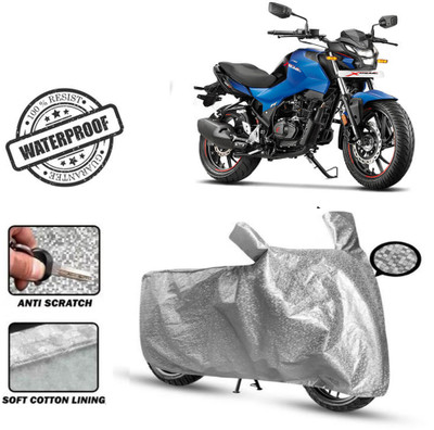 Autoinnovation Waterproof Two Wheeler Cover for Hero(Xtreme 160 R, Silver)