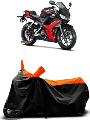 VESMEI Two Wheeler Cover for Hero(Karizma ZMR, Orange)