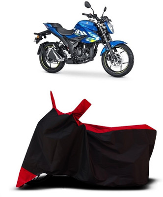 THE REAL ARV Waterproof Two Wheeler Cover for Suzuki(Gixxer 250, Red)