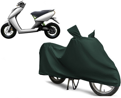 EGAL Two Wheeler Cover for Ather(BS6, Green)