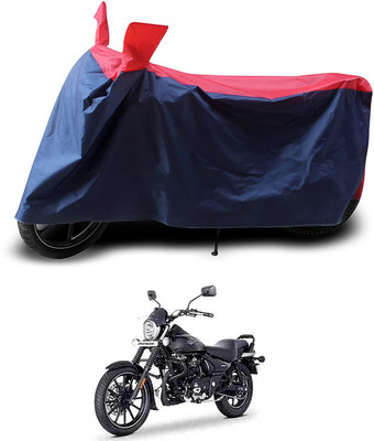KEDIT Two Wheeler Cover for Bajaj(Avenger, Red, Blue)