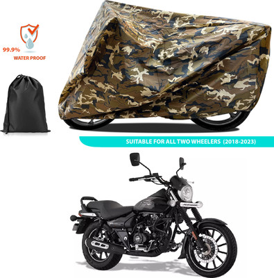 PAGORA Waterproof Two Wheeler Cover for Bajaj(Avenger 160 Street, Yellow)