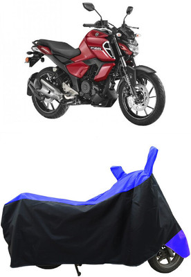 Coxtor Waterproof Two Wheeler Cover for Yamaha(FZ-S Fi Version 3.0 BS6, Blue)