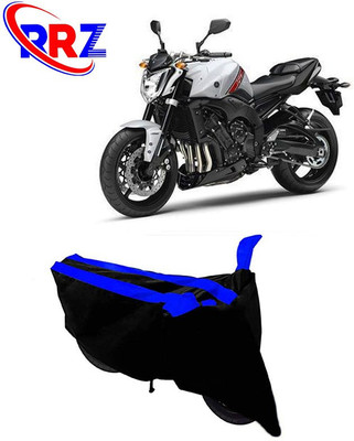 RRZ Waterproof Two Wheeler Cover for Yamaha(FZ1, Black, Blue)