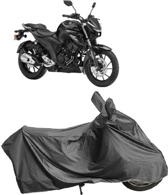 DIGGU Two Wheeler Cover for Yamaha(FZ25 BS6, Grey)