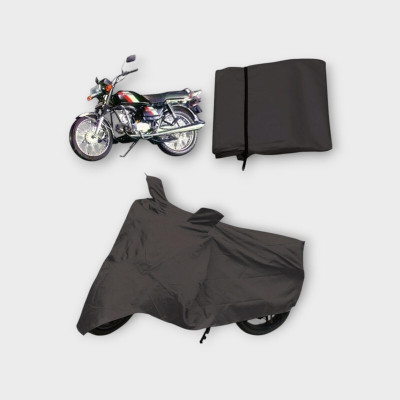 NIA DK STORE Two Wheeler Cover for Yamaha(Grey)