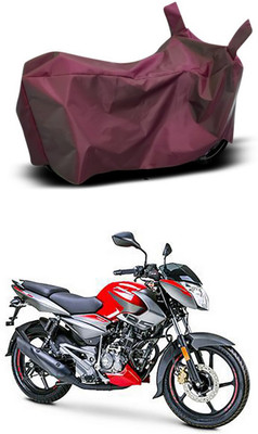 MMSSTAR Waterproof Two Wheeler Cover for Bajaj(Pulsar NS125, Maroon)