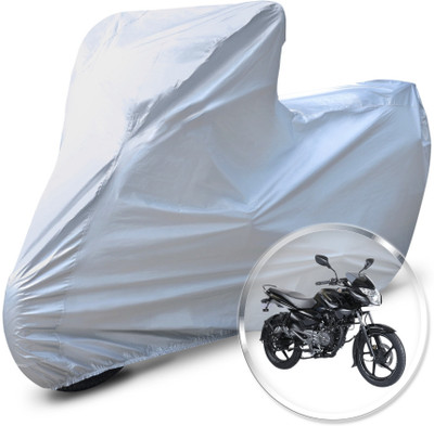 Neodrift Two Wheeler Cover for Bajaj(Pulsar 135 LS DTS-i, Silver)