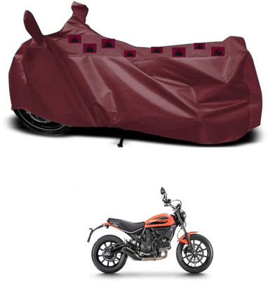 ZEDTEEK Waterproof Two Wheeler Cover for Hero(Maroon)