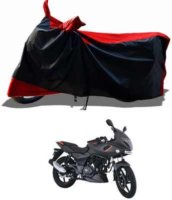 DeepShakshi AUTOMOTIVE Waterproof Two Wheeler Cover for Bajaj(Pulsar 180 DTS-i, Red)