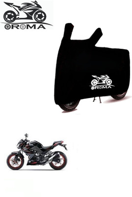 DeepShakshi AUTOMOTIVE Waterproof Two Wheeler Cover for Kawasaki(Z250 BS6, Black)