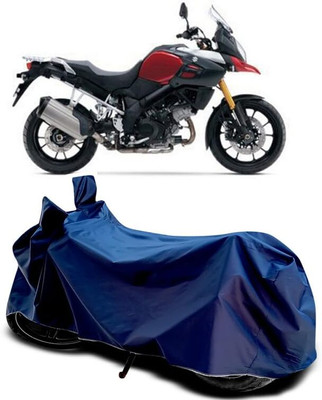 AASHTIK MART Two Wheeler Cover for Suzuki(V-Strom 1000, Blue)