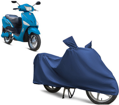 EGAL Waterproof Two Wheeler Cover for Hero(Electric Optima, Blue)