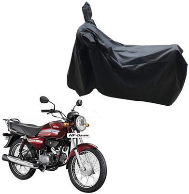 KEDIT Two Wheeler Cover for Hero(HF Dawn, Black)