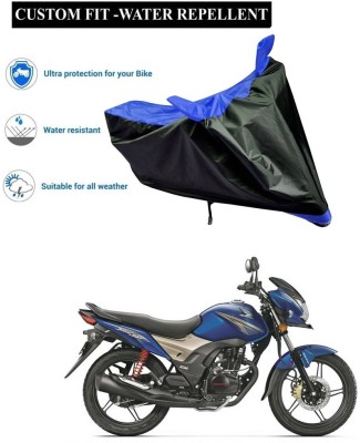 CODOKI Waterproof Two Wheeler Cover for Honda(CB Shine SP, Blue)