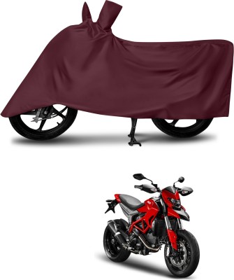 aosis Two Wheeler Cover for Ducati(Hypermotard, Maroon)