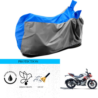 ANTHUB Waterproof Two Wheeler Cover for Hero(Xtreme, Grey, Blue)