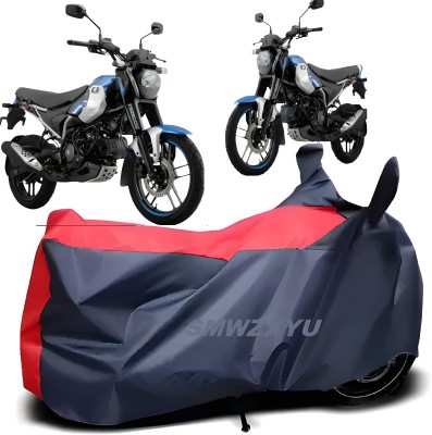 smwzxyu Waterproof Two Wheeler Cover for Bajaj(Red, Blue)