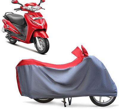 EGAL Two Wheeler Cover for Hero(Duet VX 110CC, Red)