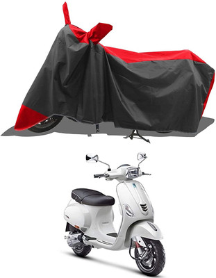KEDIT Two Wheeler Cover for Piaggio(Vespa SXL, Red)