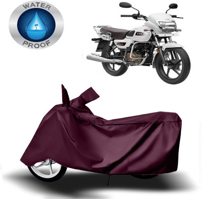 DeepShakshi AUTOMOTIVE Waterproof Two Wheeler Cover for TVS(Radeon, Maroon)