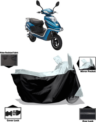 Amexride Two Wheeler Cover for Tunwal(Sport 63 48V, White)
